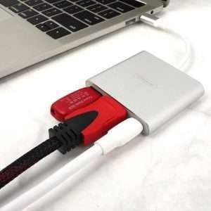 Adaptador Metálico 3 en 1 (Tipo C)