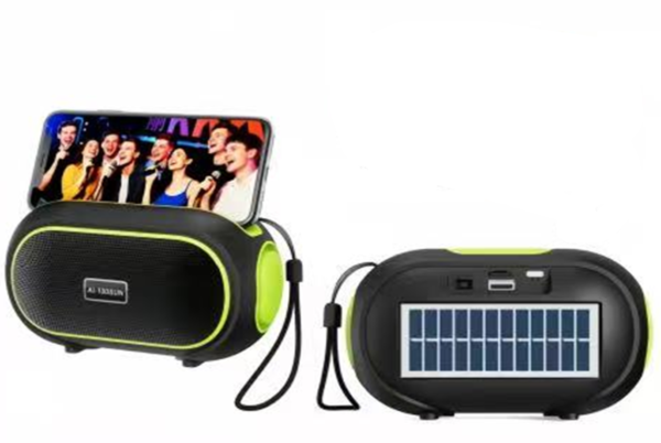 AI100SUN completo Parlante Solar con Soporte AI100SUN