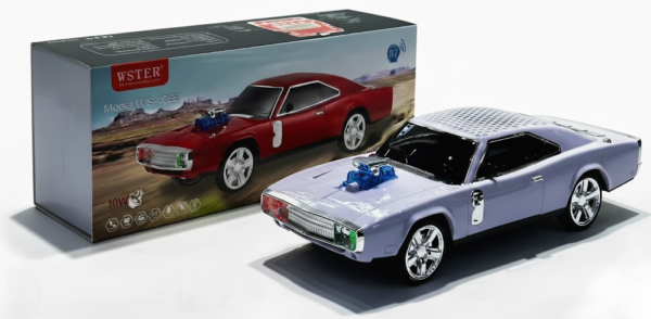 WS-1968 blanco Parlante Retro Ride Clasic WS-1968