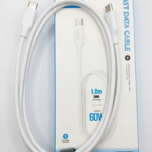 cable silicon C15 Cable One Must de Silicon 60W Tipo C a C