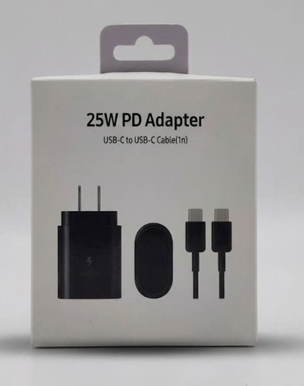 Cargador Certificado Samsung 25W con Cable Tipo C a C