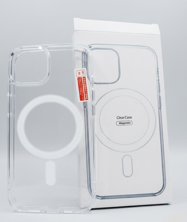 Estuche Transparente Simple con Magsafe