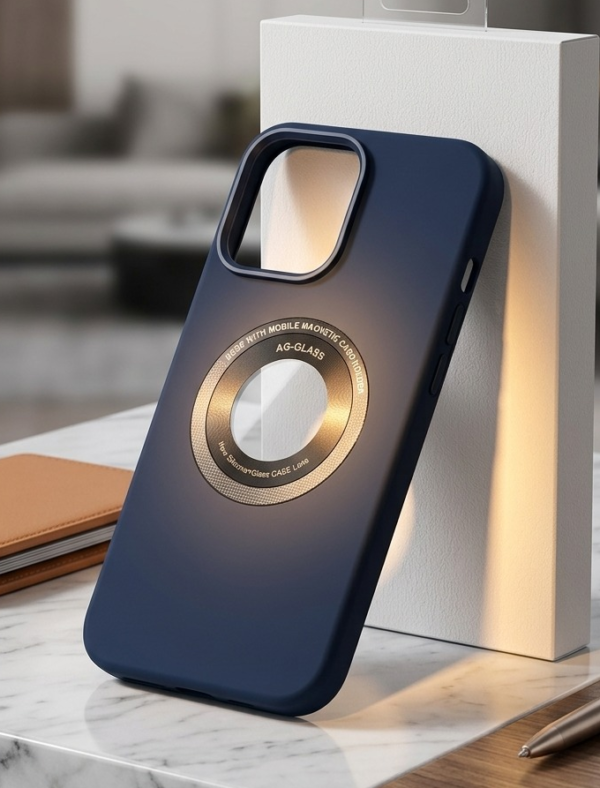 Estuche Silicon Meta con Magsafe