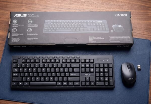 teclado y mouse ASUS Conjunto de Teclado y Mouse ASUS Inalámbrico KM-9800