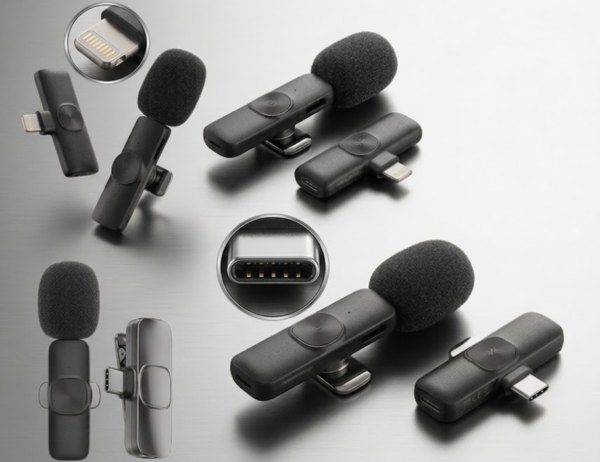 Micrófono Inalámbrico Pro (F1/F2) - Audio HD Plug & Play para Creadores de Contenido