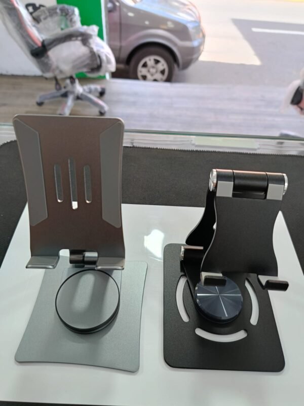 Soporte Metálico Premium Giratorio 360° para Celular