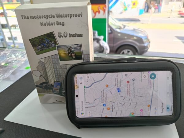 Soporte de Celular Impermeable para Motocicleta, Bicicleta o Scooter