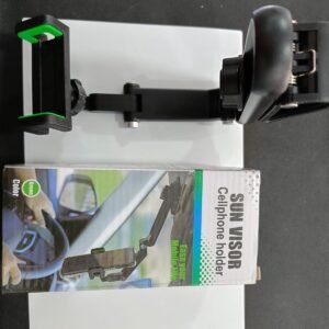 Soporte Articulado de Celular para Visera de Vehículo  (Visión Frontal 360°)