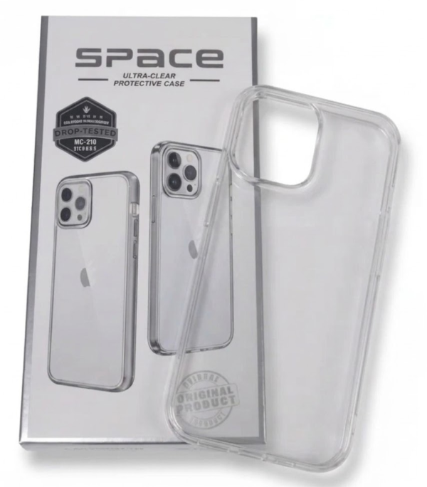 ESTUCHE TRANSPARENTE REFORZADO SPACE LLANO