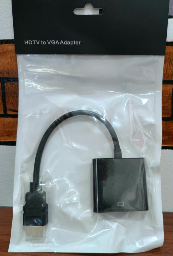 Adaptador Convertidor de Video HDMI a VGA (1080p)